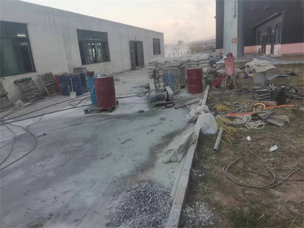 巴马厂房地基下沉注浆加固水泥水玻璃双液浆